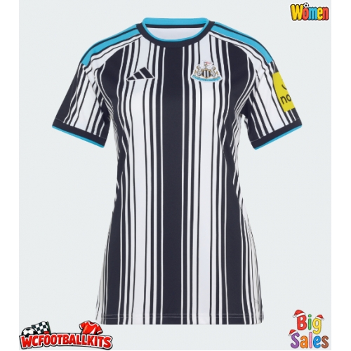 Newcastle United Tino Livramento #2 Replica Home Stadium Shirt for Women 2026-27 Short Sleeve